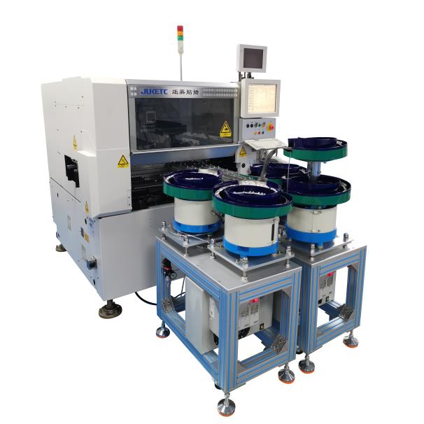 異形插件機(jī)搭配供料器后可以實(shí)現(xiàn)自動(dòng)生產(chǎn)嗎？